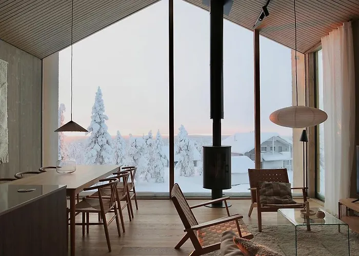 别墅 Saariselkae Villas 萨利色尔卡